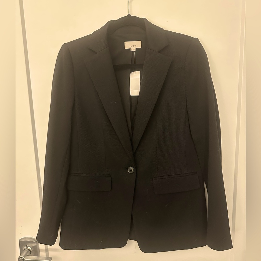NWT Loft Black Blazer